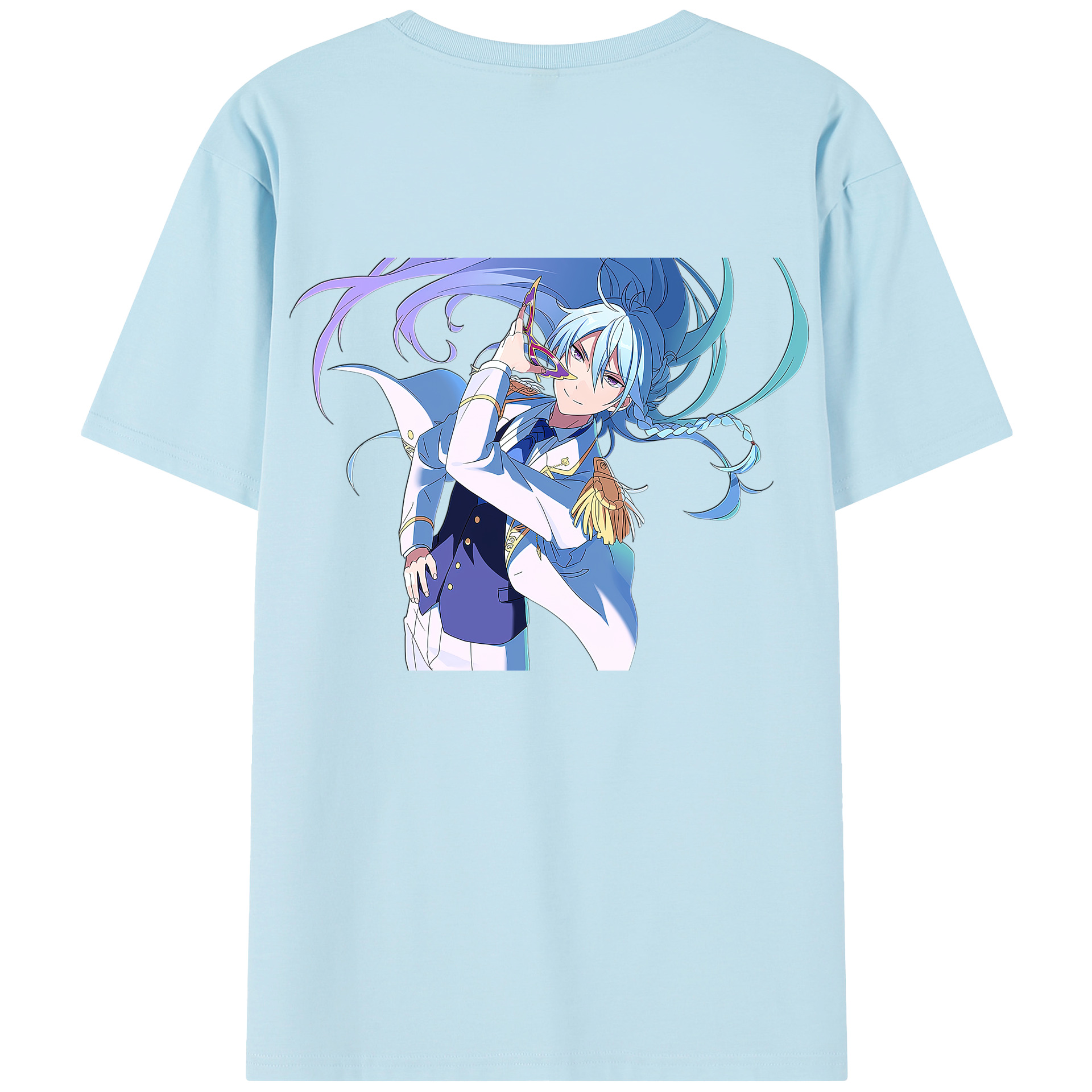 （画像用） あんさんぶるスターズ! Ensemble Stars 綿100％半袖Tシャツ（背面プリント）